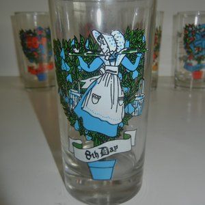 - 8th day of 12 days of xmas glass